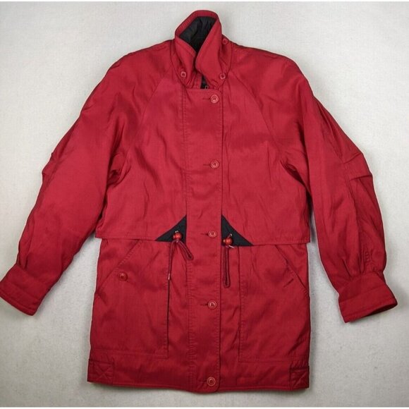 FORECASTER OF BOSTON - WOMEN'S RED THERMOLOFT INSULATED COAT JACKET - SIZE XS - Picture 2 of 14